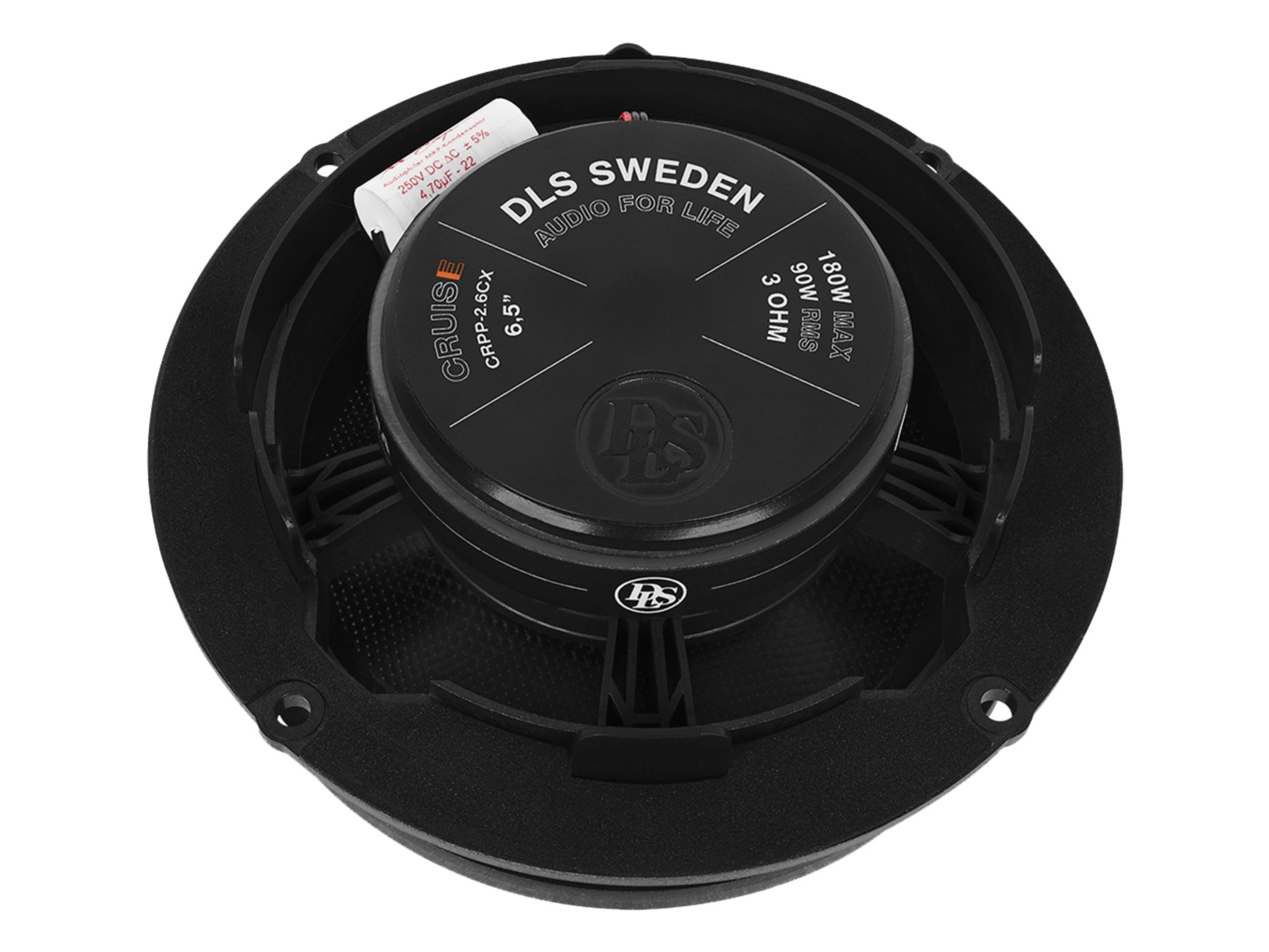 DLS CRPP-2.6CX 16,5 cm (6.5") 2-Wege Koaxial Lautsprecher kompatibel mit MAN, Seat, Skoda, VW