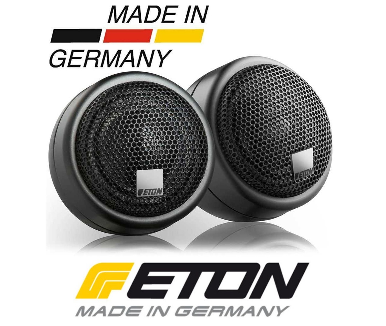 ETON AG25 Aluminium Aufbaugehäuse für alle 25 mm ETON Hochtöner - 1 Paar