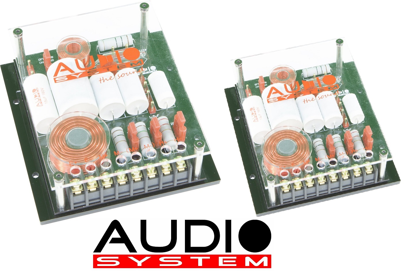AUDIO SYSTEM FWHX EVO Frequenzweichen / Crossover 1 Paar (2 Stück) 2-WEGE HIGH-END Frequenzweiche 
