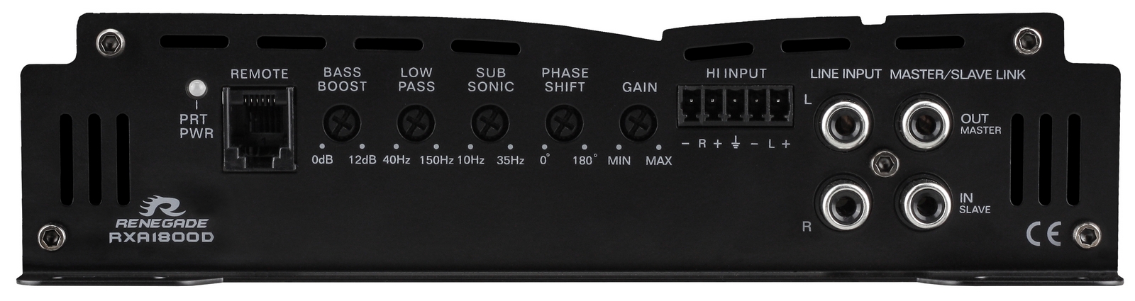 RENEGADE RXA 1800D Digital Monoblock 1-Kanal-Class D Digital Verstärker 1800 Watt