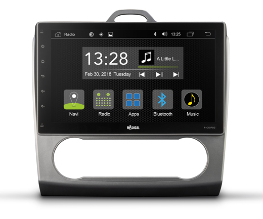 RADICAL R-C10FD2 Ford Focus Infotainm. Android T8 Autoradio Navigation für Ford Focus