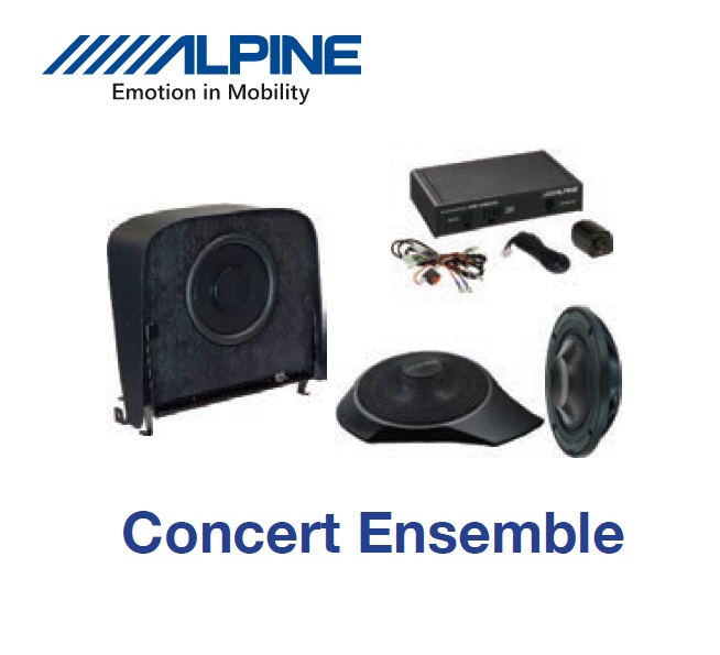Alpine Concert Ensemble Soundpaket für Fiat Ducato (250, 290),Peugeot Boxer 250 und Citroen Jumper 250 