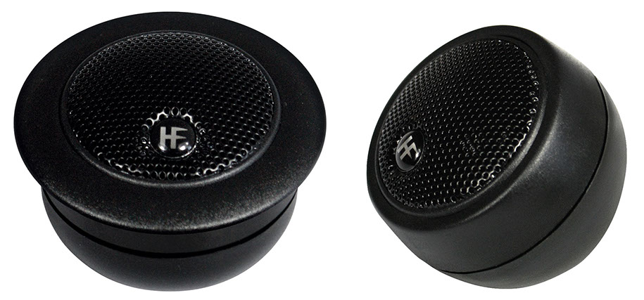 HIFONICS TS6.2T 25 mm Hochtöner mit Kabel Frequenzweiche 250 Watt 1 Paar