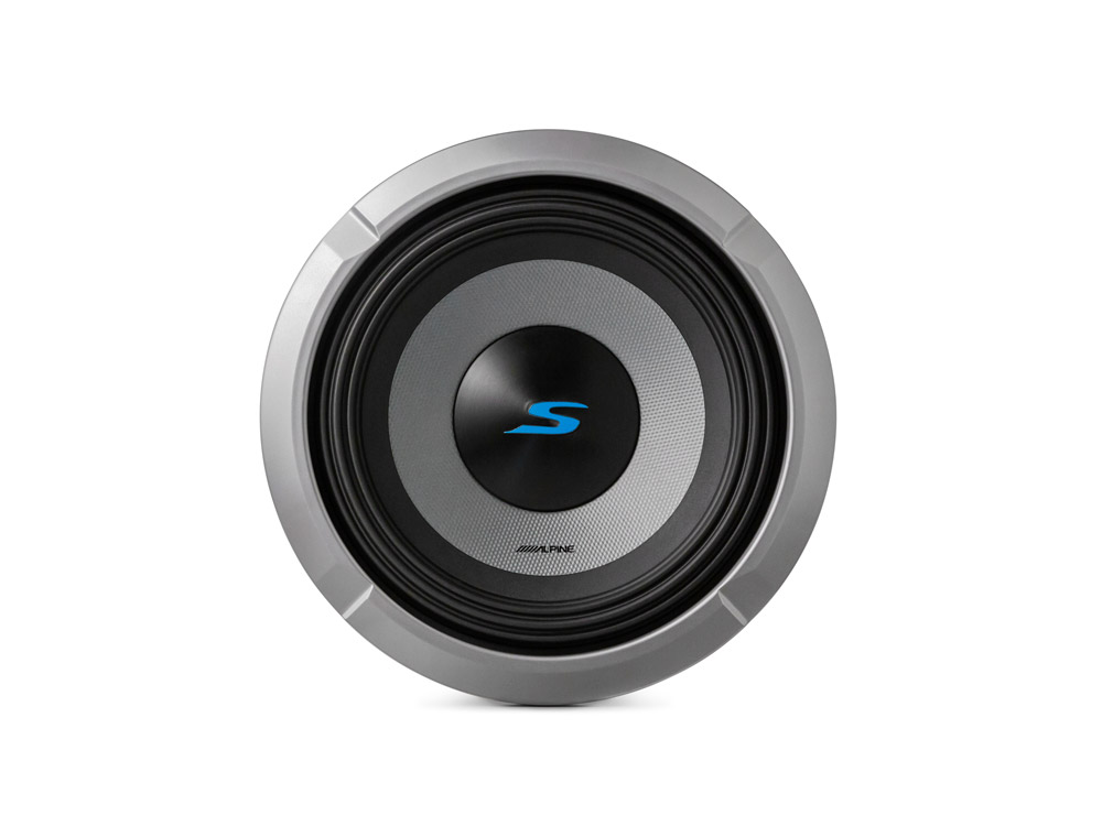 Alpine S2-W8D2 Subwoofer 20cm (8”) 2 Ohm Doppelschwingspule, 900 Watt Woofer (8-Zoll)