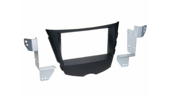 RTA 002.464P1-2 Doppio DIN Profi telaio , nero , Hyundai Veloster 2011>