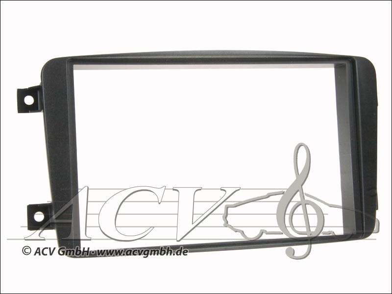 Double DIN Touch Rubber Mercedes C-Class / CLK 