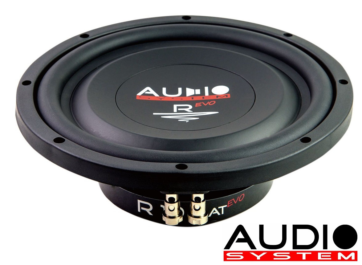 Audio System R 12 FLAT EVO 2 - 30cm / 12" FLAT flacher Subwoofer 400 Watt RMS Radion SERIES EVO Woofer