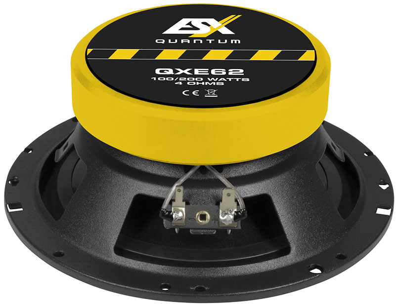 ESX QXE-62 QUANTUM Koax 16,5 cm Koax-Lautsprecher (Paar) 200 Watt