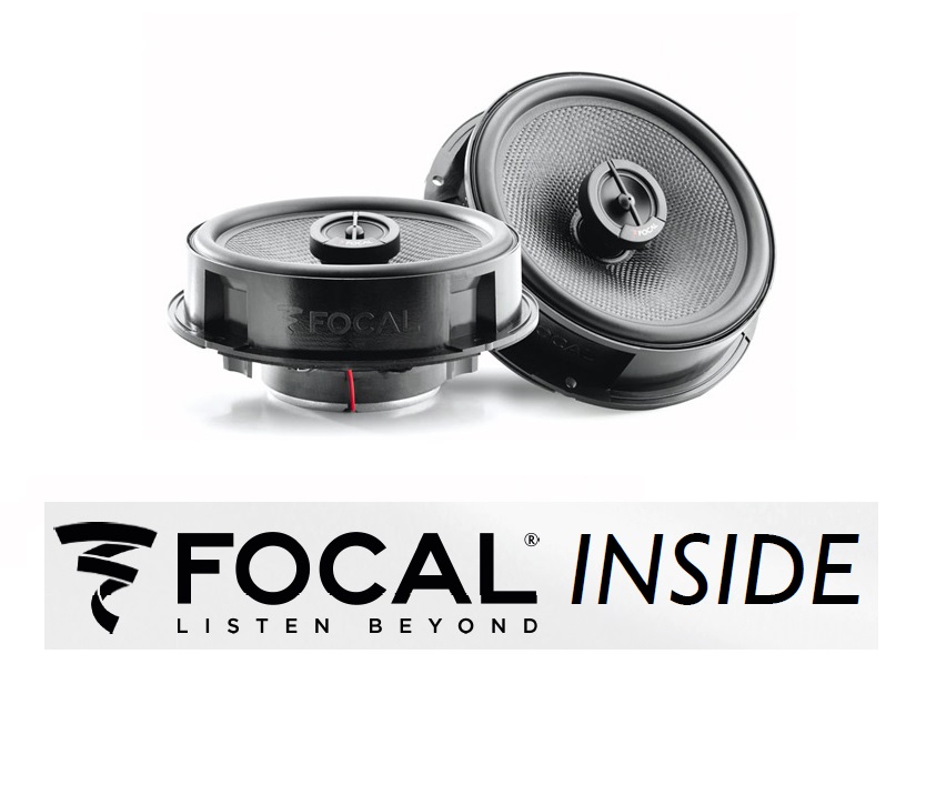 Focal IC165VW Inside 2-Wege 16,5cm Koax Lautsprecher für Audi, Seat, Skoda, Volkswagen VW 