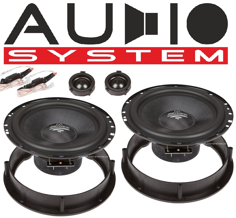 Audio System M 165 VW 165mm 2-Wege GOLF IV, PASSAT, BORA...Compo System M165VW