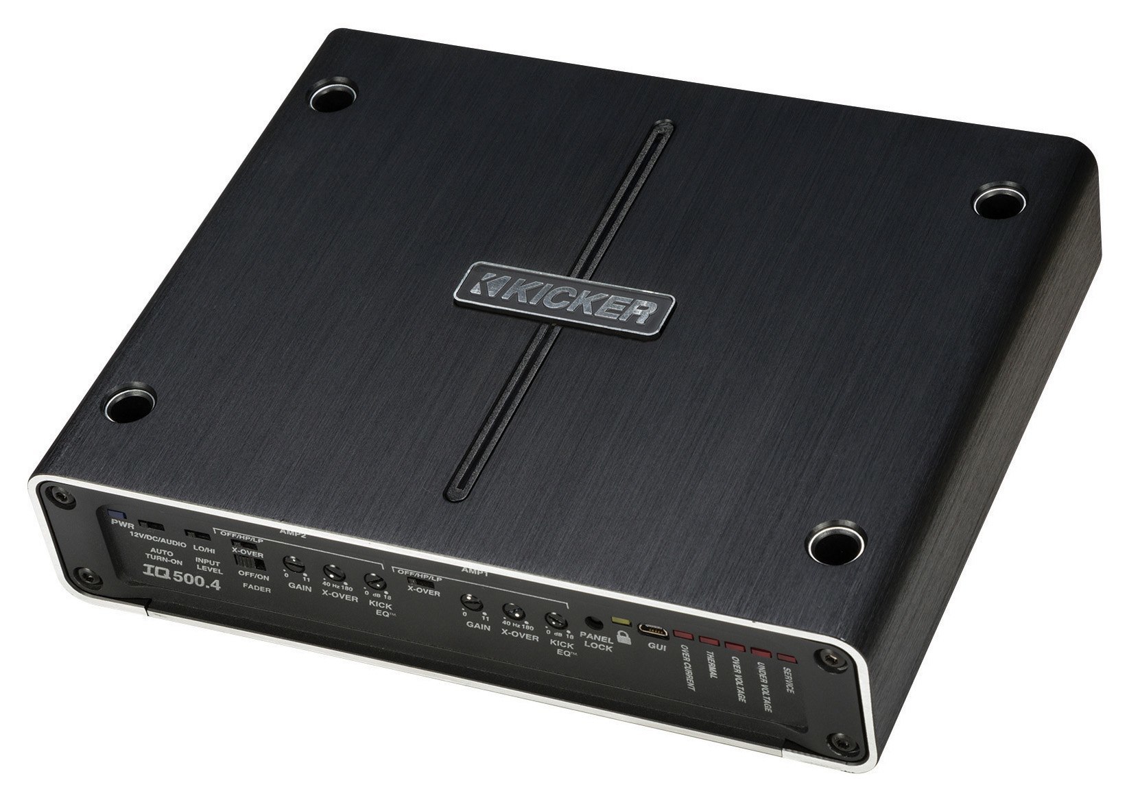 KICKER IQ500.4 Class-D 4 Channel Amplifier mit DSP 4-Kanal Verstärker 500 Watt