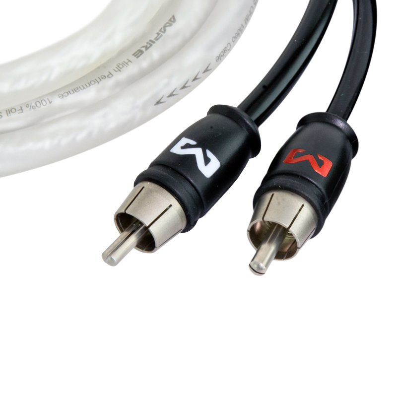 AMPIRE XA175 2-Kanal Cinchkabel Audio Kabel 175 cm, 2-Kanal RCA 1,75 meter X-Link Serie 