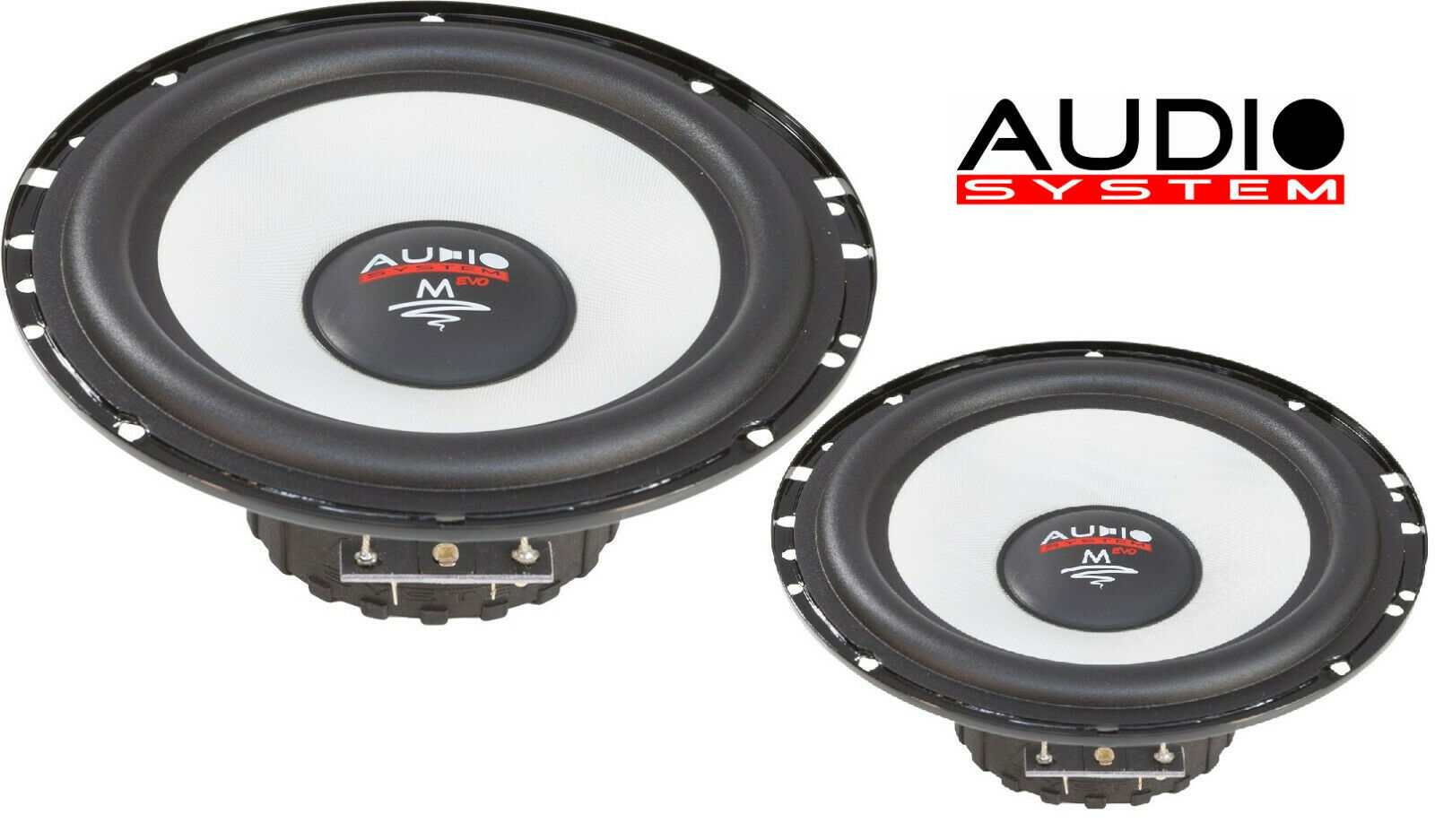 Audio System MS 165 EVO 165 mm Tief / Mitteltöner / Midrange Lautsprecher 1 Paar