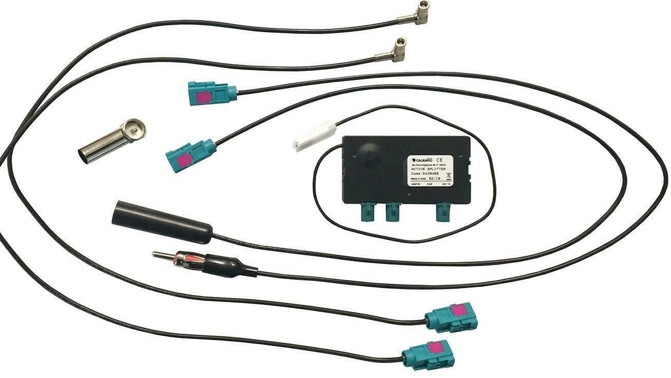 ESX VNA-SPLITTER-SMA DAB/FM Aktivsplitter inkl. Adapter 