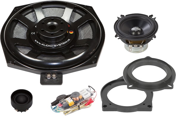 AUDIO SYSTEM HX 200 BMW DUST EVO 3-Wege Teil-Aktiv Front System