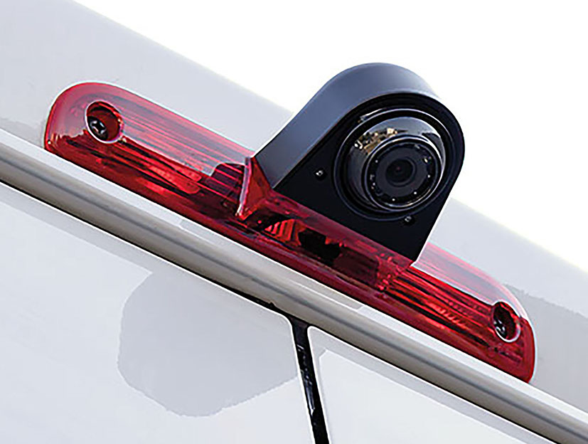 ESX VNA-RCAM-DBJ100-15 Night Vision Rückfahrkamera passend für Fiat Ducato, Peugeot Boxer, Citroen Jumper (ab 2006) und Opel Movano (ab 10/2021) mit 15 m Kabel