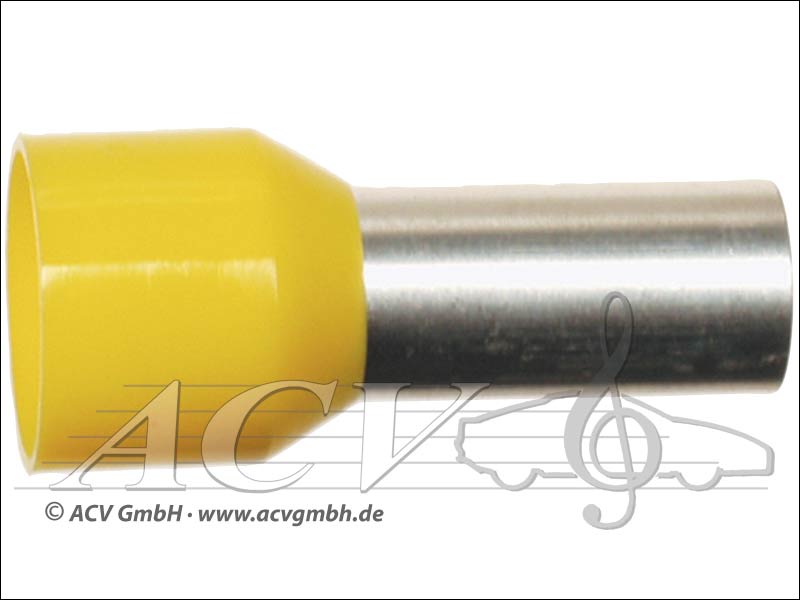 ACV 340250 Aderendhülsen 25,00 mm² 100 Stück gelb