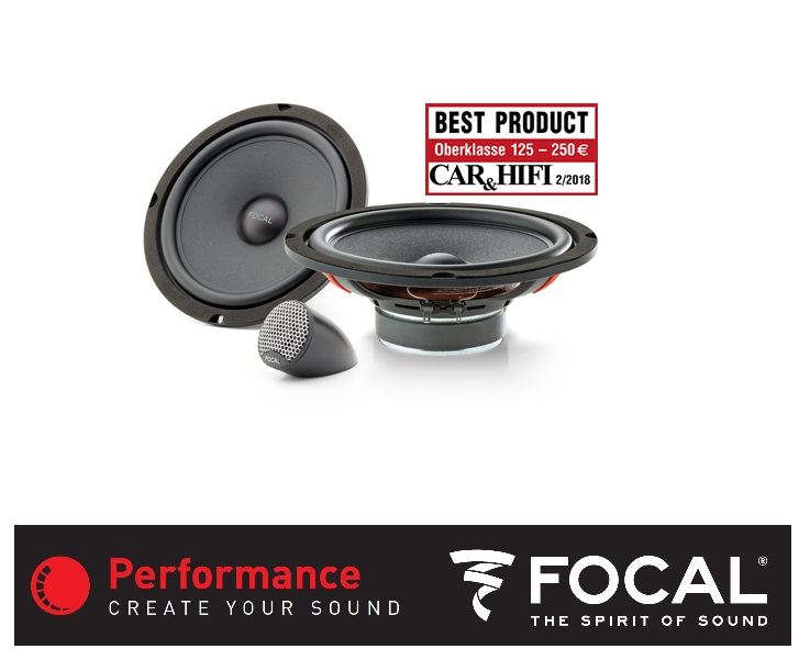 Focal ISU200 Integration 2 Wege Komponenten Lautsprecher Set 20 cm (8"), 160 Watt