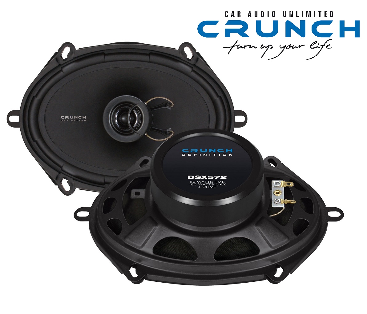 CRUNCH DSX 572 5x7 "2 WAY COAXIAL 15 x 20 cm DSX572 