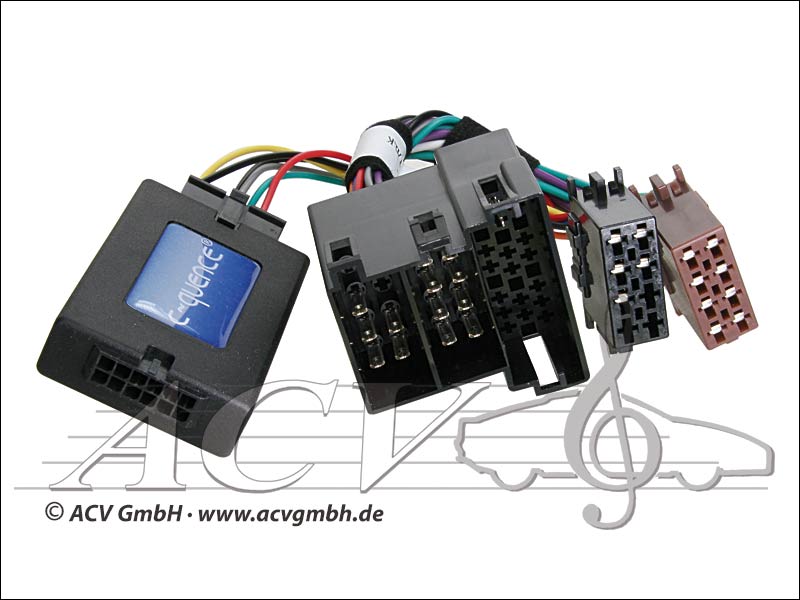 ACV 42-PG-504 Lenkradadapter Peugeot 206 / 306 ->Blaupunkt