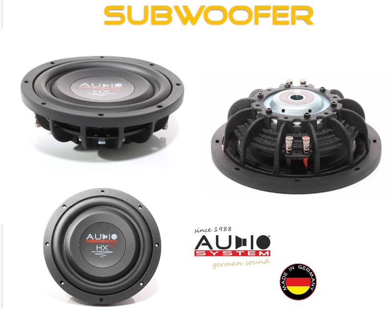 Audio System HX12 FLAT EVO HIGH-END Subwoofer HX-SERIES 30cm (12”) Woofer 