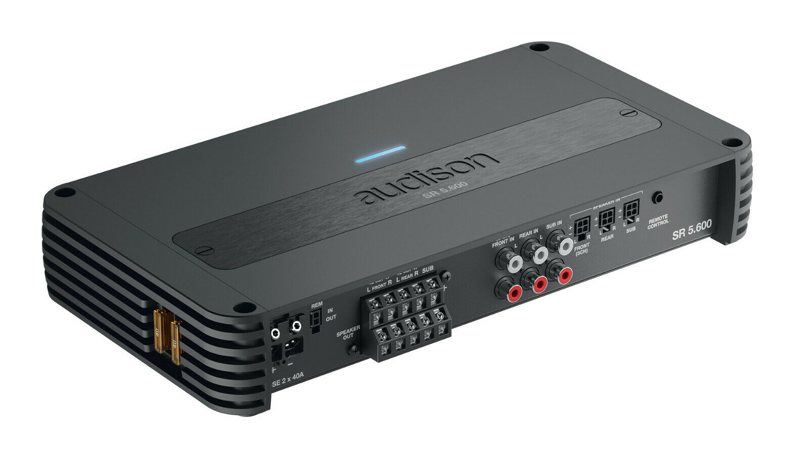 Audison SR 5.600 5-Kanal Verstärker Digital+Analog Endstufe 4x75+1x330 Wrms AMP