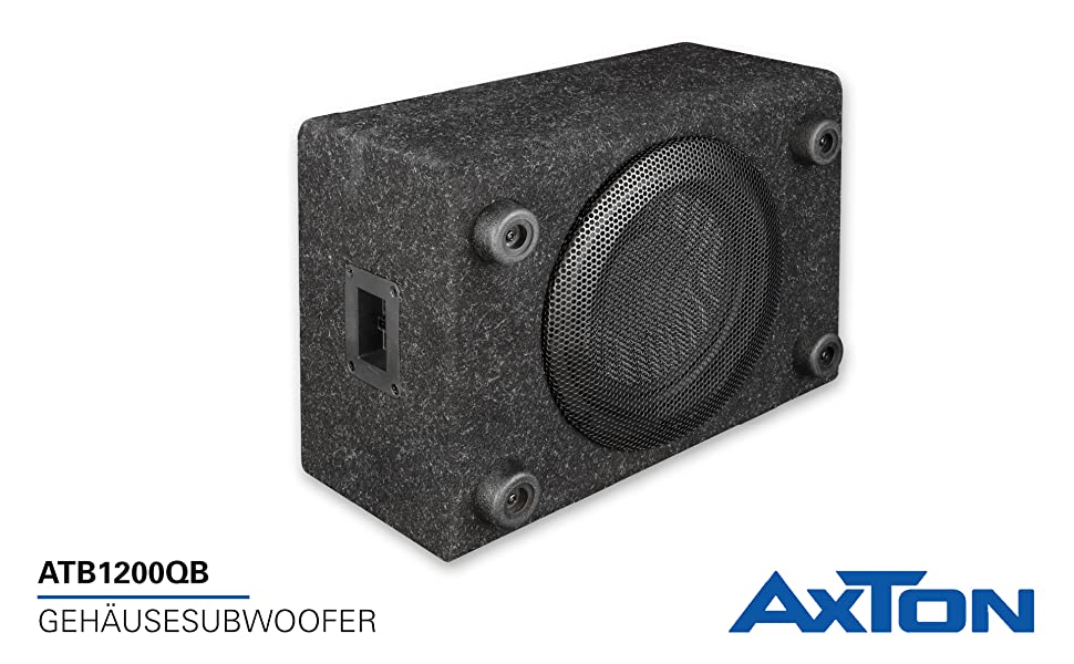 AXTON ATB120QB CUBE Bassreflex-Subwoofer 1 x 20 cm, 200 W RMS