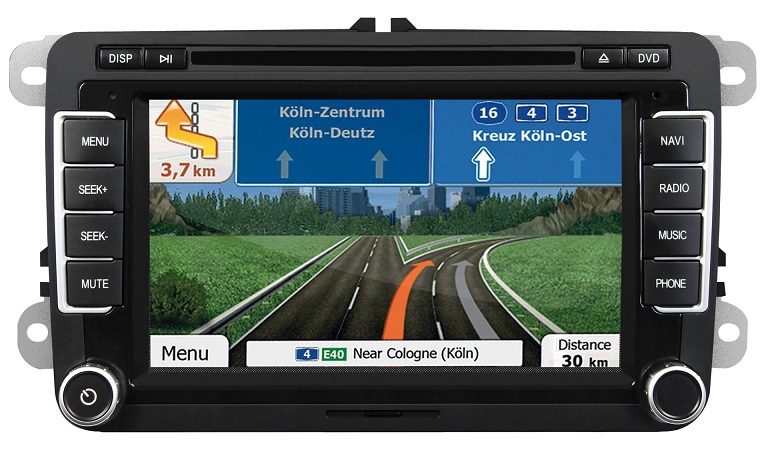 ESX VNC710-VW-P1 Naviceiver Fahrzeugspezifischer Autoradio für VW, Seat, Skoda