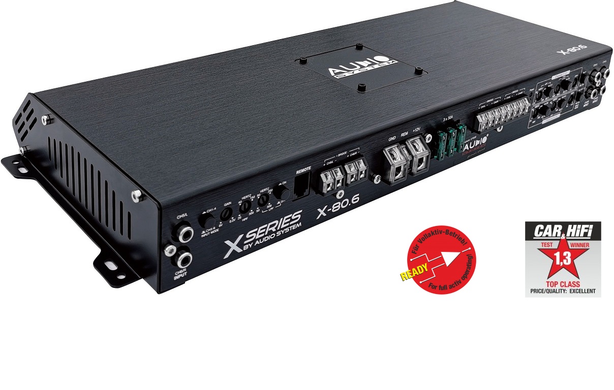 Audio System X-80.6 X--ION-SERIES 6-Kanal 