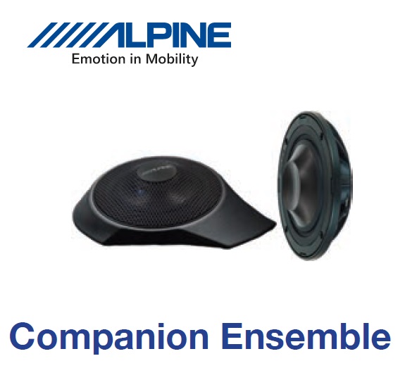 Alpine Companion Ensemble Soundpaket kompatibel mit Fiat Ducato (250, 290),Peugeot Boxer 250 und Citroen Jumper 250 
