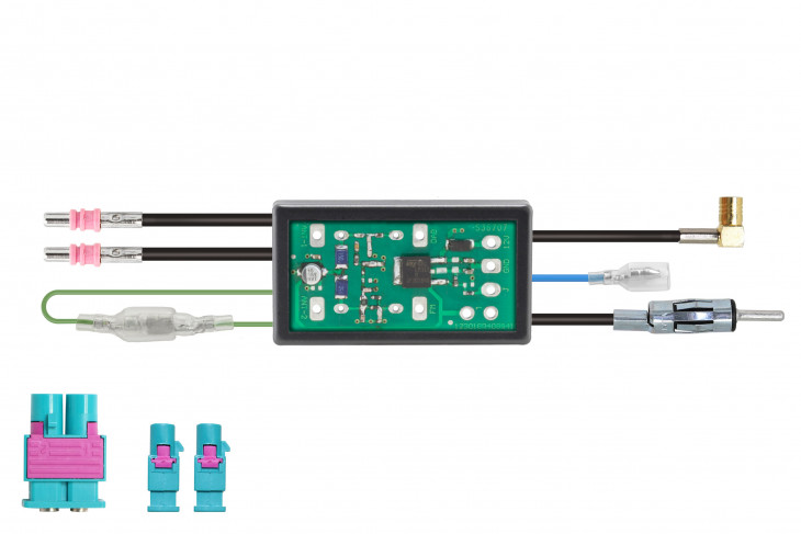 RTA 203.042-0 DAB+ Splitter und FM "PHASE" Antennen-Diversity mit Phantomeinspeisung