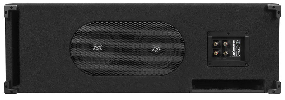 ESX DBX600Q 2 x 16,5 cm (6.5") Dual-Bassreflex-System Subwoofer 600 Watt