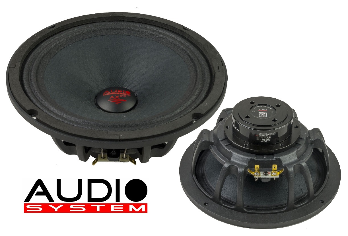 Audio System AX 200 PA EVO 20cm Tief / Mitteltöner / Midrange Lautsprecher 1 Paar
