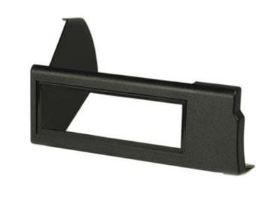 RTA 000.306-0 1 - DIN mounting frame, black ABS