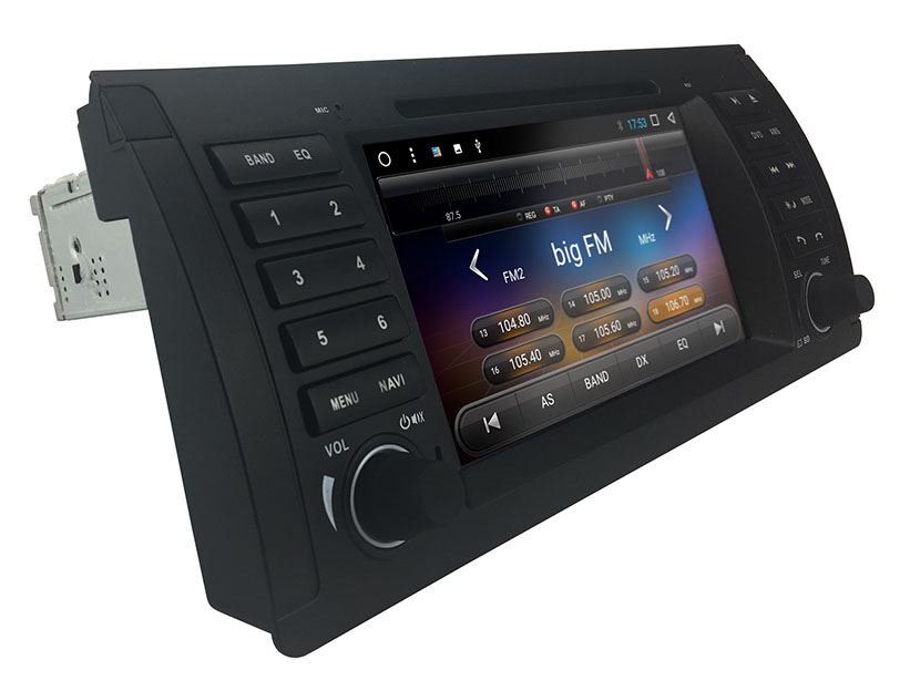 ESX VN715-E39-DAB Autoradio, Navigation, Naviceiver für BMW 5er E39, BMW X5 E53, BMW M5 mit integriertem DAB+ Tuner