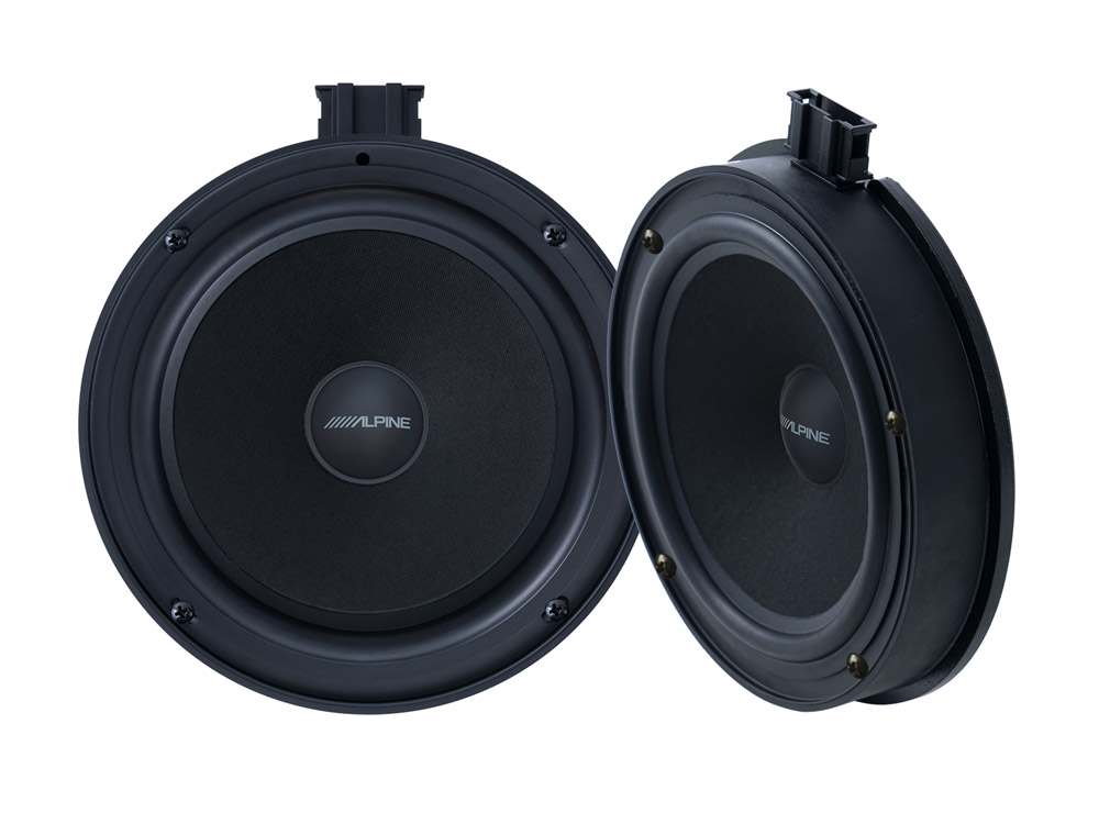 Alpine SPC-106CRA2 Sound-Upgrade 16,5 cm (6.5") 2-Wege Komponenten Lautsprecher Set kompatibel mit VW Crafter 2 & MAN TGE