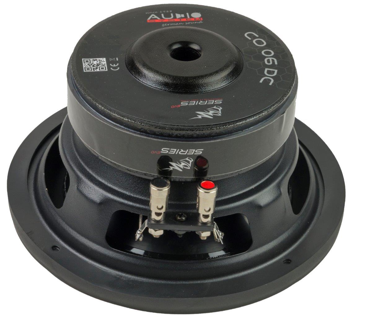 Audio System CO 06 DC EVO 16,5 cm CO-SERIES Subwoofer 240 Watt, 4 Ohm, DOPPELSCHWINGSPULE 