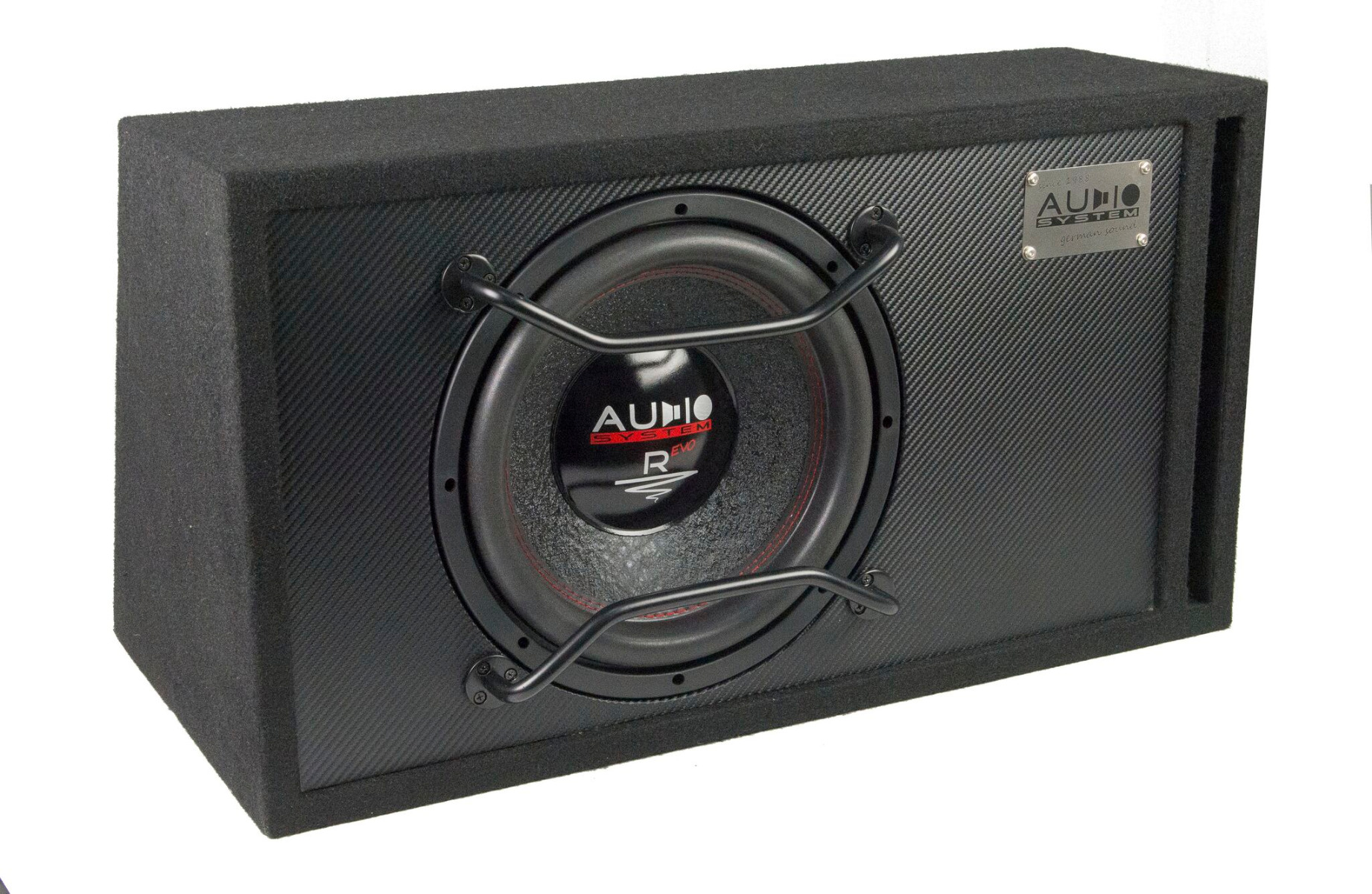 Audio System R 12 EVO BR 30cm Subwoofer Bassreflexgehäuse 600 Watt RMS RADION SERIES EVO HIGH EFFICIENT 