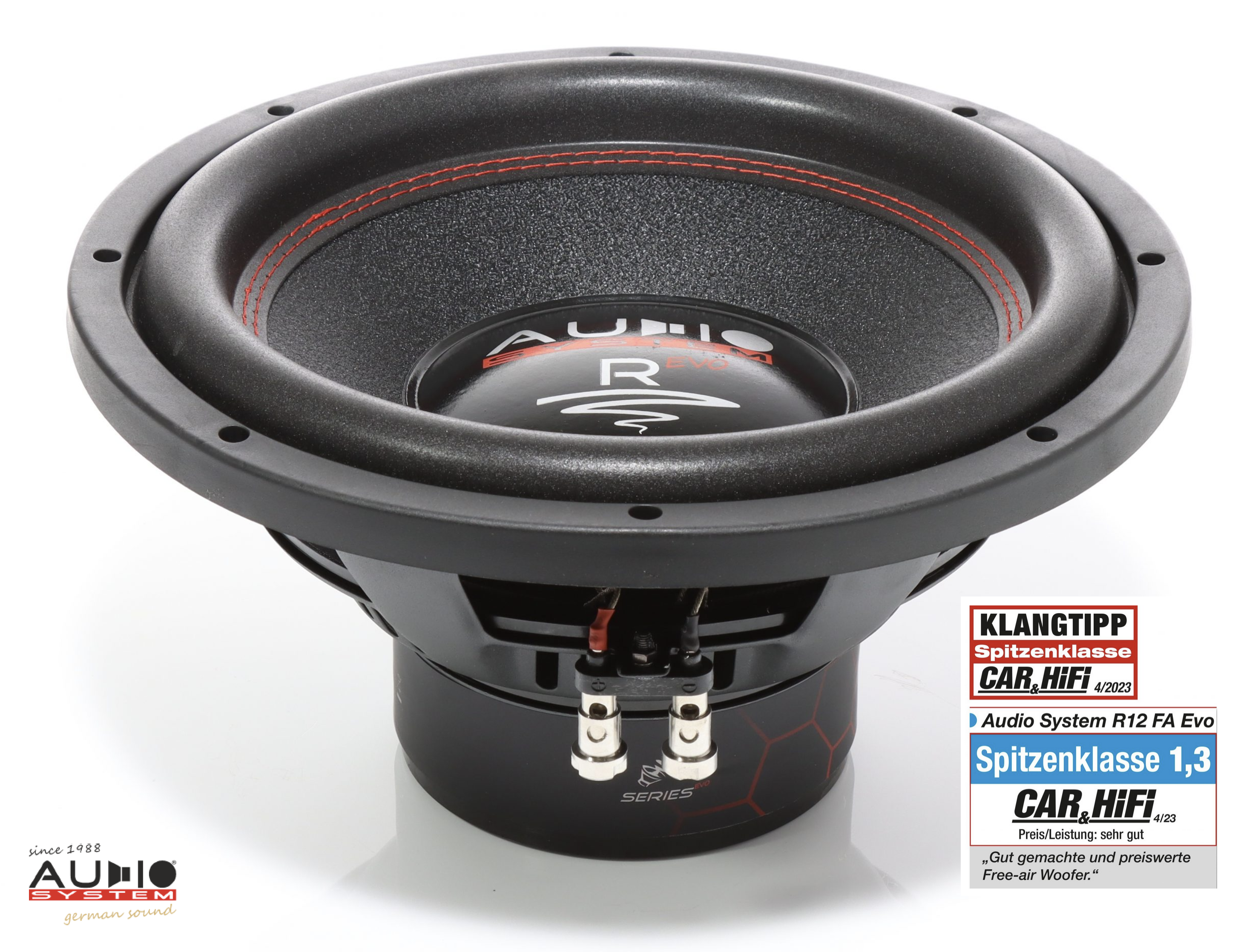 Audio System R 12 FA EVO 30 cm, 12" FREE AIR Subwoofer 575 Watt