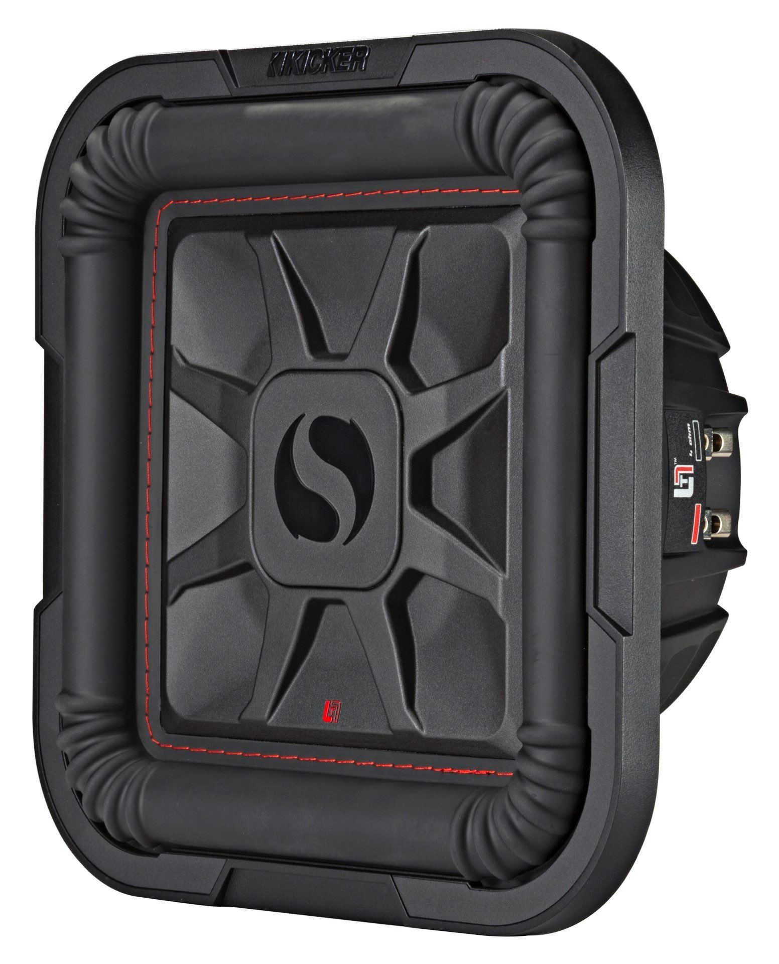 KICKER L7T104 10" Solobaric L7 Woofer Square 25cm Subwoofer FLAT 1000 Watt