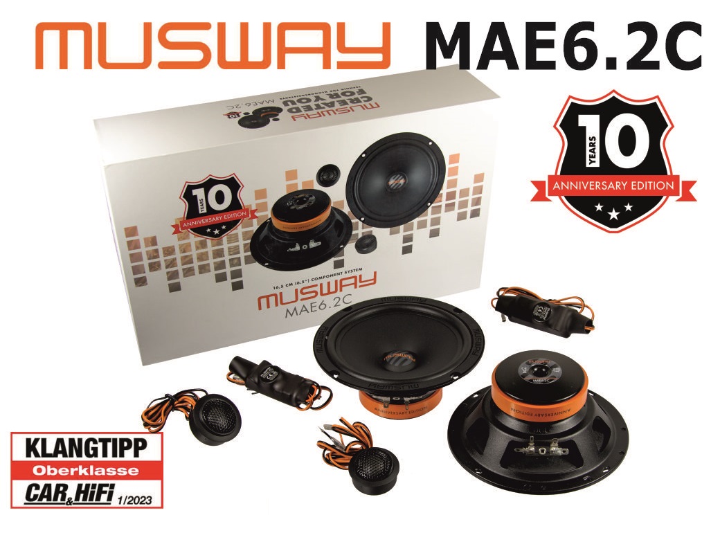 Musway MW6.5KIT - 5m Kabelkit VOLLKUPFER 6mm² mit Sicherung inkl. je ,  59,90 €