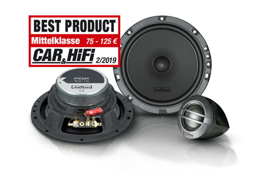Axton Paket - A601 Digital Verstärker + ATC165 Kombo + ATC165 Koax Lautsprecher + ATB120 Bassreflex-Subwoofer