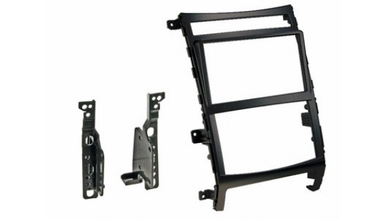 RTA 002.463P1-2 Double DIN Profi Frame, black , Hyundai iX55 09 > 12