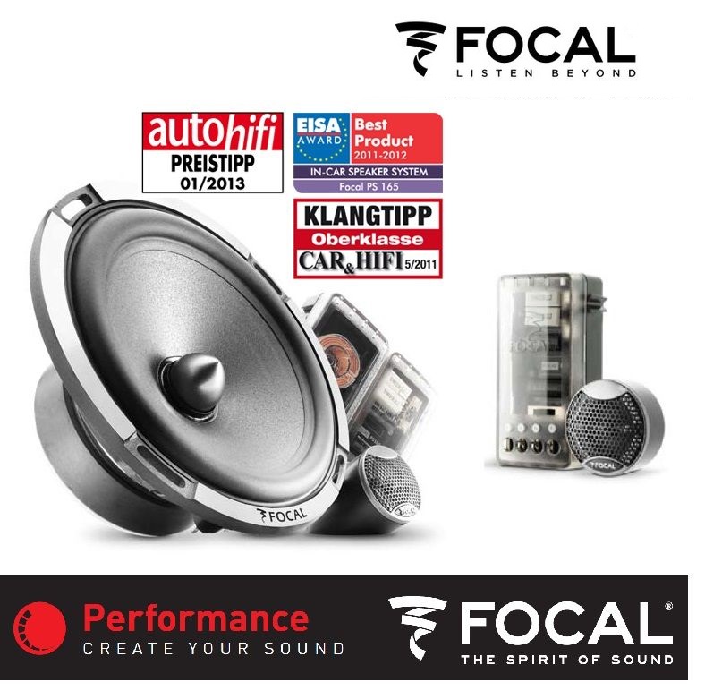 Focal PS165 Performance 2-Way Component 16,5 cm 16.5 cm Focal PS 165