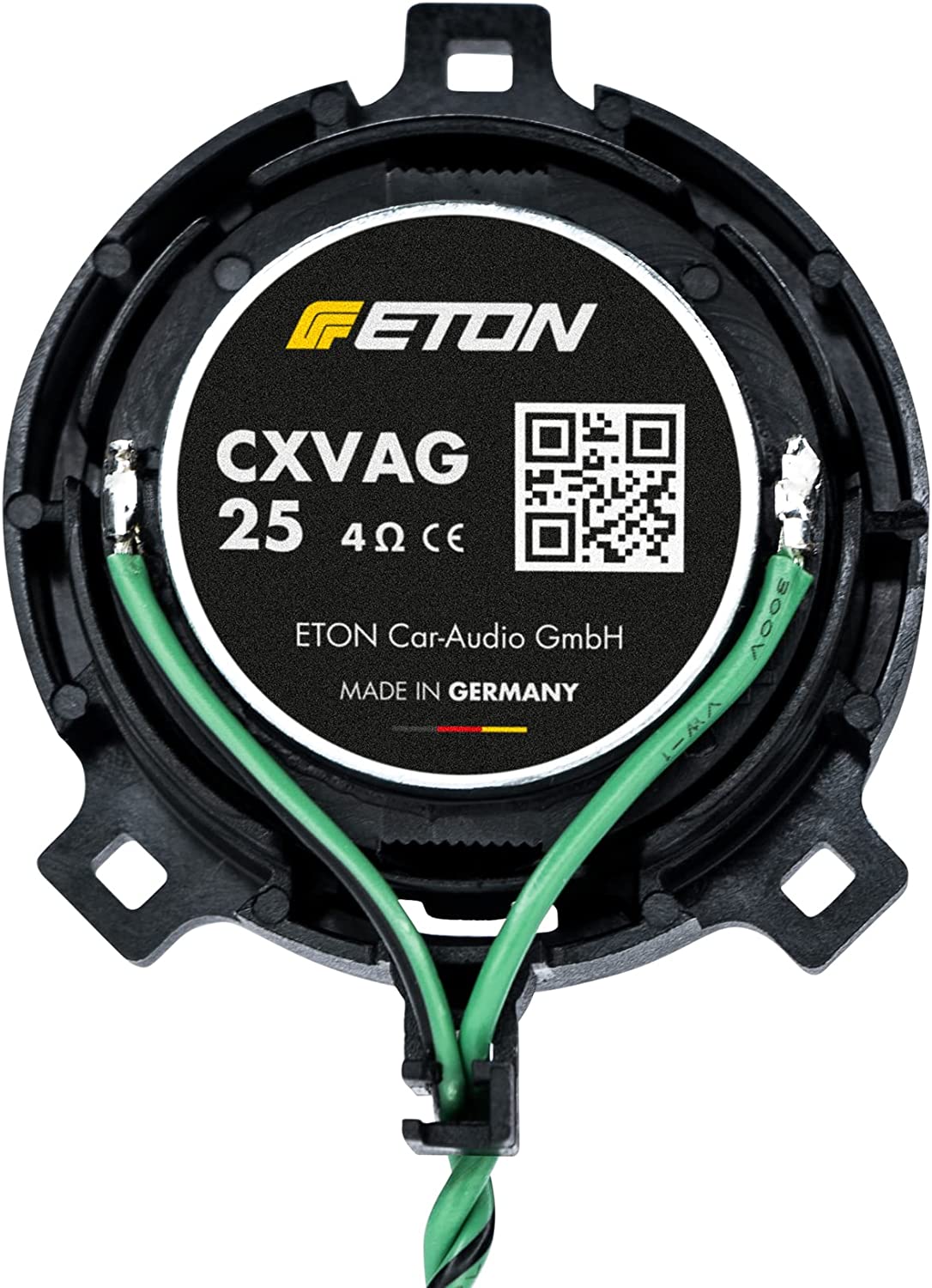 ETON VAG25 Upgrade Plug & Play 25 mm Hochtöner kompatibel mit VAG VW Fahrzeugen mit Kabelfrequenzweichen - 1 Paar