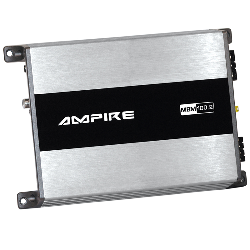 AMPIRE MBM100.2-2G 2-Kanal Endstufe, 2x 100 Watt, Class D AMPIRE MBM 100.2 Auto Verstärker