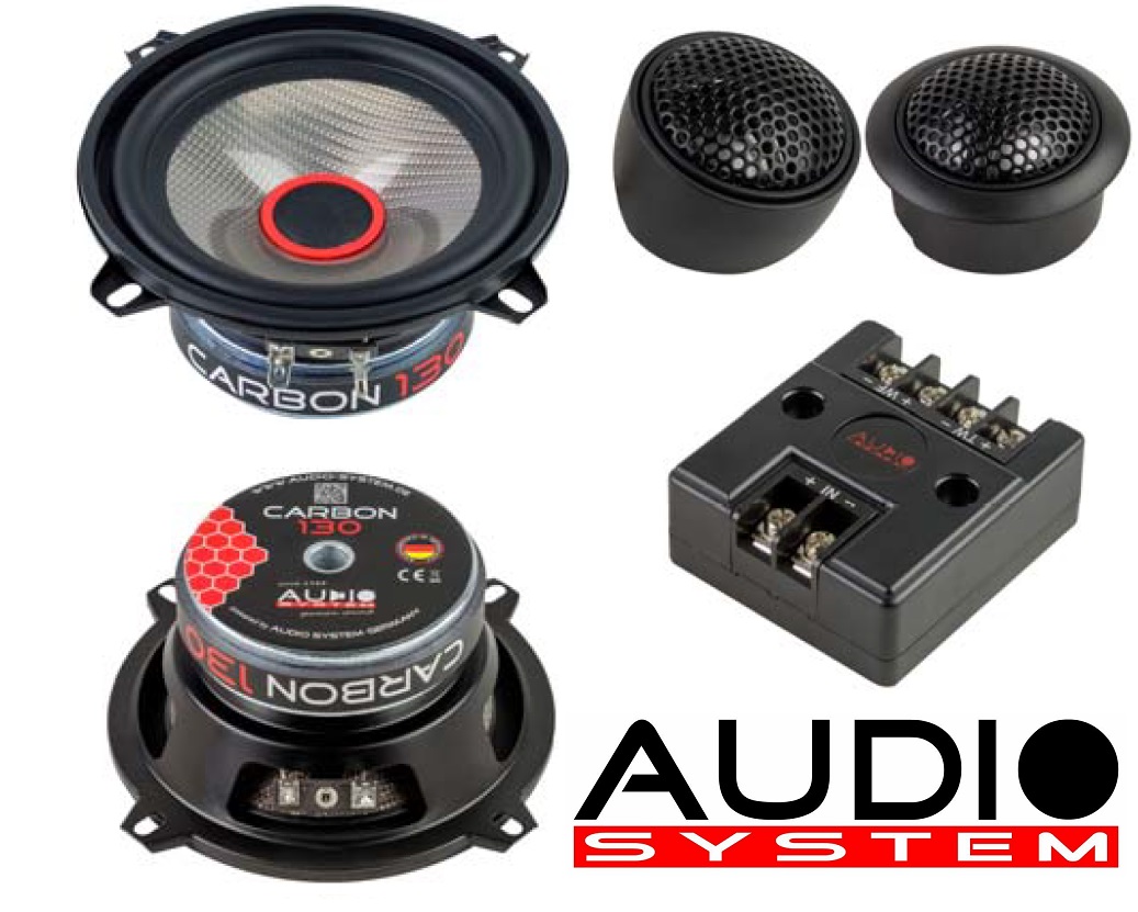 Audio System CARBON 130 Lautsprecher 13cm 2-Wege Compo Speaker