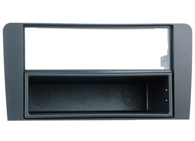 RTA 001.113-0 2 - DIN mounting frame, Black ABS