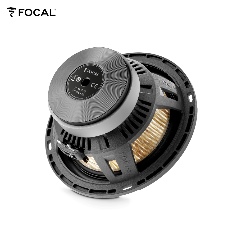 FOCAL PS165F3E FLAX EVO-Serie 16,5 cm (6.5") 3-Wege Kompo Lautsprecher Set 160 Watt