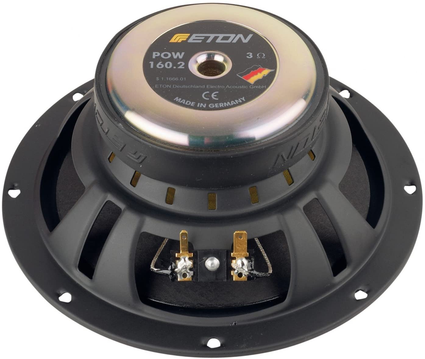 ETON POW160.2 16,5 cm 2-Wege Lautsprecher Komponenten System Set 165 mm